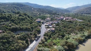 Defne'de 8 mahalleyi birbirine bağlayan 11 kilometrelik yolda asfalt çalışması başladı