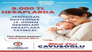 Denizli Büyükşehirden annelere yenidoğan desteği