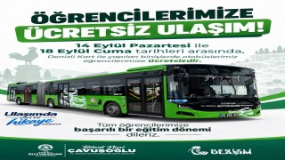 Denizlide öğrencilere ücretsiz ulaşım müjdesi
