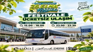 Denizliden Çivril Elma Festivaline ücretsiz ulaşım sağlanacak