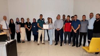 Dinarda hastane çalışanlarına yönelik su verimliliği toplantısı
