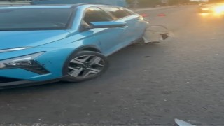 Diyarbakırda ehliyetsiz sürücü kazaya davetiye çıkardı