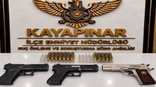 Diyarbakır'da ruhsatsız silah ve dolandırıcılık operasyonu
