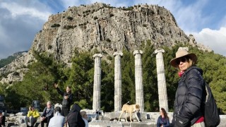 Doğaseverler, Anadolunun Pompeisi Priene Antik Kentine dikkat çekti