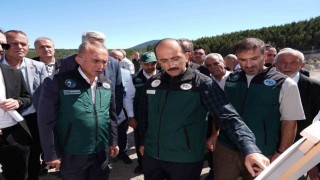 DSİ Genel Müdürü Balta, 148 bin 350 dekar araziyi sulayacak Tekke Barajını inceledi
