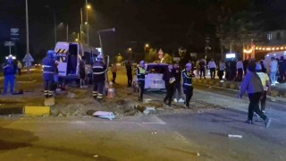 Düğün dönüşü feci kaza: 21 yaralı!