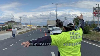 Düzce'de 201 araç trafikten men edildi