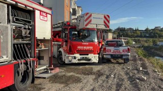 Düzce'de ev yangını ekiplerin müdahalesi ile söndürüldü
