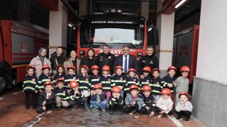 Düzce'de minikler eğlenerek öğreniyor