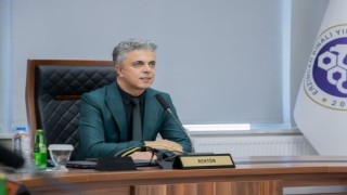 EBYÜ ile Özbekistan'daki üniversite arasında iş birliği görüşmesi