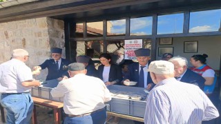 Edirne'de gazilere vefa, vatandaşlara ikram
