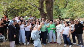 Egekent Hastanesi çalışanları yılın yorgunluğunu attı