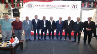Elazığ Ticaret Borsası standına fuarda yoğun ilgi