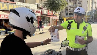 Elazığda 89 motosiklet sürücüsüne 848 bin lira ceza
