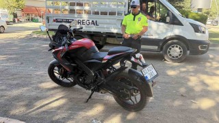 Elazığda abart egzozlu motosiklete 21 bin lira