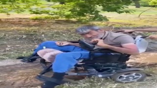 Elazığ'da akülü aracı yanan engelli şahıs, hayatını kaybetti