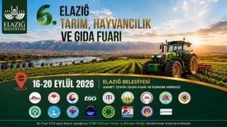 Elazığda Tarım, Hayvancılık ve Gıda Fuarı gerçekleştirilecek