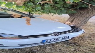 Elazığda trafik kazası: 2 yaralı