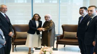 Emine Erdoğan, Brezilya Devlet Başkanı'nın eşi Silva ile görüştü
