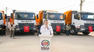 Erbaa Belediyesi araç filosunu güçlendirdi