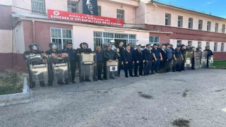 Ermenek M Tipi Ceza İnfaz Kurumunda tatbikat