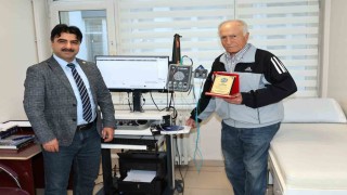 ERÜ Hastanelerine, hayırsever tarafından EMG cihazı bağışlandı