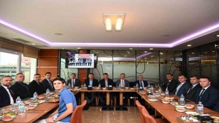 Erzincan Emniyet Müdürü Zafer Baybaba için veda yemeği düzenlendi