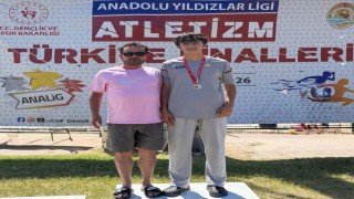 Erzincanlı atlet Yüksel, Türkiye ikincisi oldu