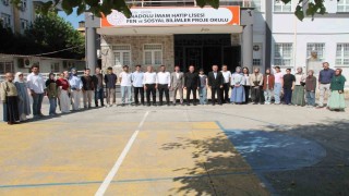 Erzinde Kaymakam Akpınar, YKSde başarı gösteren öğrencilerle bir araya geldi