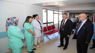 Erzurum İl Sağlık Müdürü Meral saha çalışmalarına yoğunlaştı