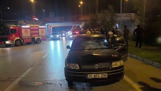 Erzurum'da otomobilin çarptığı genç kız ağır yaralandı