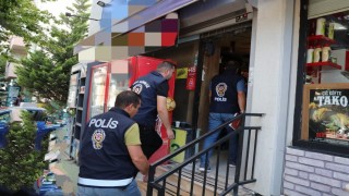 Eskişehirde polis ekiplerinden geniş çaplı okul çevresi ve servis denetimi
