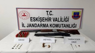 Eskişehirde tarihi eser operasyonu: 1 şüpheli tutuklandı