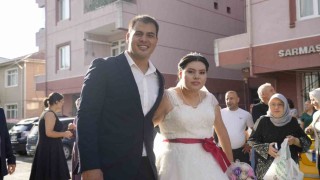 Esmanurun gelinlik hayali gerçek oldu