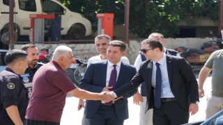 Fekede projeler sahada değerlendirildi, esnafın talepleri dinlendi