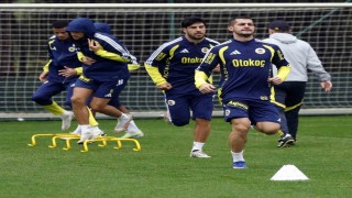 Fenerbahçe günü çift antrenmanla tamamladı