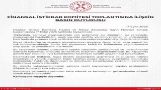 Finansal İstikrar Komitesi: Borsa İstanbulun ve sermaye piyasalarımızın işleyişine ilişkin yapısal bir risk bulunmamaktadır
