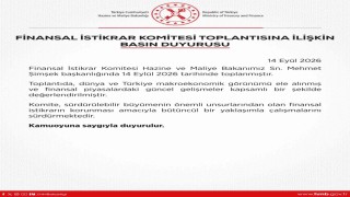 Finansal İstikrar Komitesi toplantısı gerçekleştirildi