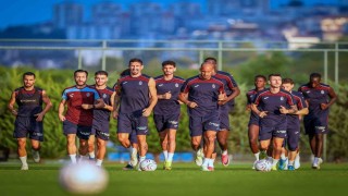 Franculino Dju, Trabzonsporla ilk antrenmanına çıktı