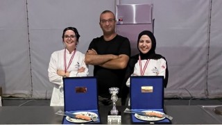 Gastronomi öğrencilerinden gümüş madalya
