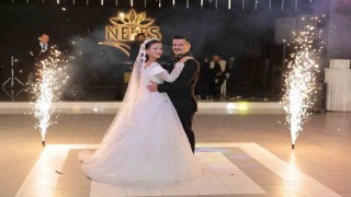 Gazeteci Hüseyin Tülek ve Fatmanur çiftinin en mutlu günü