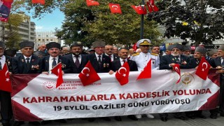 Gaziler Günü'nde kahramanlara vefa yürüyüşü