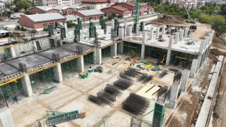 Geleceğin sporcularını yetiştirecek tesis yükseliyor