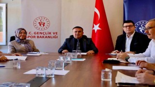 Gençlik ve Spor İl Müdürlüğünde koordinasyon toplantısı