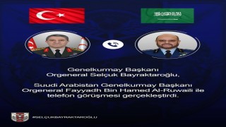 Genelkurmay Başkanı Bayraktaroğlu, Suudi Arabistan Genelkurmay Başkanı Al-Ruwaili ile görüştü