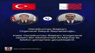 Genelkurmay Başkanı Orgeneral Bayraktaroğlu, Katar Genelkurmay Başkanı Al-Mannai ile görüştü