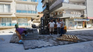 Germencik Park Mahallesi'nde yollar yenileniyor