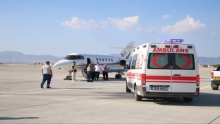 Girnedeki gemi kazasından etkilenen hamile kadın Kocaeliye nakledildi