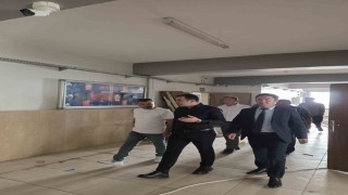 Gölbaşı Anadolu Lisesi'nde tadilat ve güçlendirme çalışmaları sürüyor