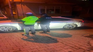 Gönen'de trafik denetimi alkollü ve ehliyetsiz sürücülere işlem